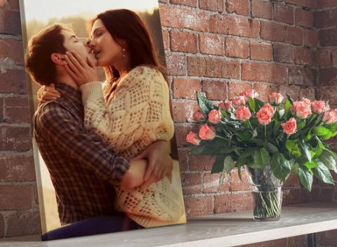 Prekvapte svojich blízkych originálnym darčekom a darujte im spomienky. Originálna tlač fotiek na maliarske plátno. 