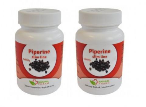 Prípravok na chudnutie Piperine slim line 100 tabliet. Fantastický extrakt z čierneho korenia označovaný za čierny diamant z východu. 