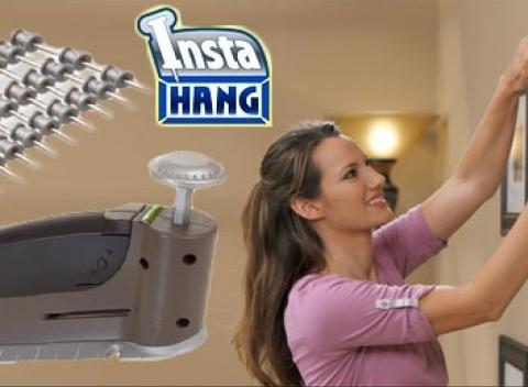 Instahang - nepostrádateľný pomocník do každej domácnosti. Vďaka nemu už nebudete potrebovať žiadne kladivá a klinčeky na zavesenie obrazu. 