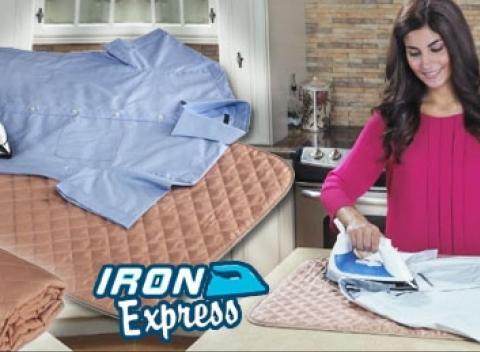 Môžete žehliť kdekoľvek s touto vysokokvalitnou, prešívanou a tepelne odolnou žehliacou podložkou, ktorú Vám dnes ponúkame so zľavou 50%.