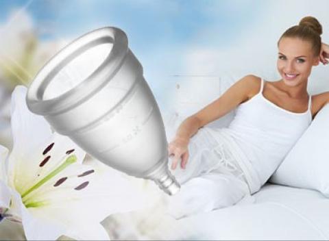 Menštruačný kalíšok Vyskúšajte dámsku hygienickú pomôcku.