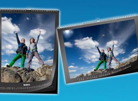 Skvelý kalendár vyrobený z vlastných fotografií. S každým novým mesiacom pretočte stránku vo vašom kalendári plnom spomienok!