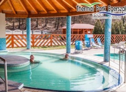 Relaxačný pobyt v luxusnom maďarskom hoteli Thermal Park Egerszalók**** pre dvoch s neobmedzeným vstupom do wellness a termálnych bazénov.