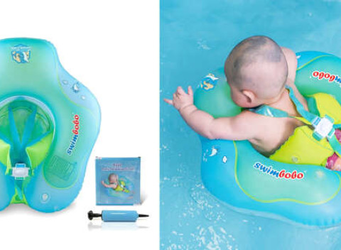 Plávacie koleso pre bábätká a deti od 6 mesiacov v jedinečnom dizajne.