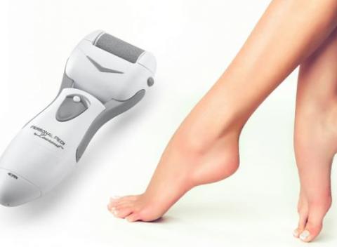 Brúska na päty s diamantovými kryštálikmi. Pomôcka, ktorá sa stane vaším denno-denným pomocníkom na ceste za krásnymi a zdravými chodidlami.