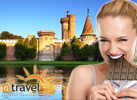 1 dňový poznávací zájazd pre 1 osobu na zámok Laxenburg a návšteva čokoládovne v Kittsse.