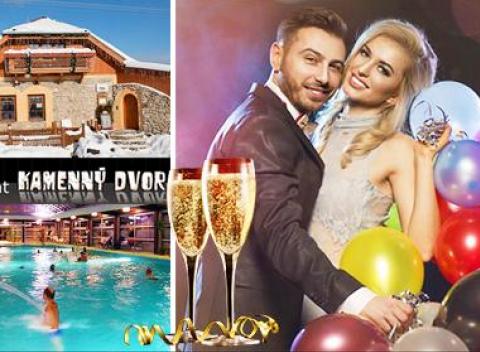 Prežite nezabudnuteľný Silvester v lone neporušenej prírody. Skvelý 4-dňový pobyt s polpenziou v Penzióne Kamenný dvor - Vyšné Ružbachy.