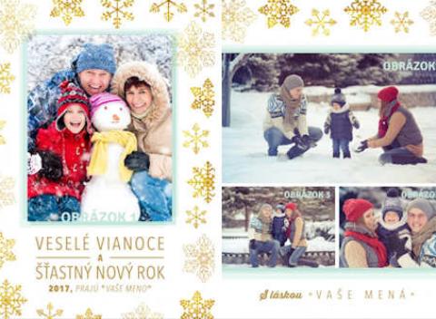 Vianočné pozdravy či PF2017 z vašich vlastných fotografií. Až 8ks pohľadníc s obojstrannou grafikou bude tým najoriginálnejším pozdravom.