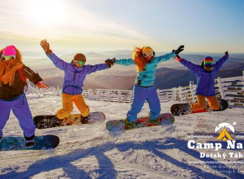 Poriadnu zimnú zábavu zažijú decká jedine v detskom tábore Camp Natur počas jarných prázdnin 2017! Pobyt na 8 dní v stredisku Natur.