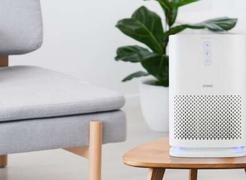 Čistička vzduchu s ionizátorom DOMO – zachytí aj baktérie a vírusy.