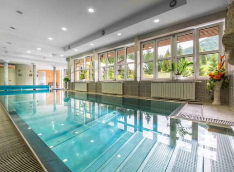 Vstup na 2 hodiny do wellness + šalát s kačacími prsiami v Hoteli Bránica****.