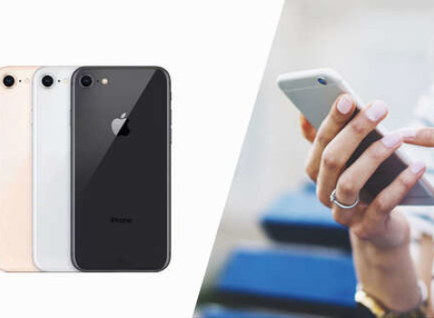 Nekupujte nový, ale recyklujte: predvádzací/zánovný iPhone 8 ,64GB so zárukou 1 rok.