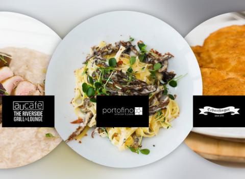 Túlate sa zimnou Bratislavou a chcete ísť na romantickú večeru. Trojchodové menu pre dvoch v reštauráciách Au Café, Portofino, Leberfinger.