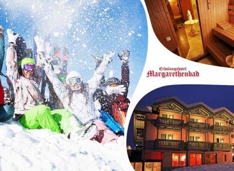 Zimný pobyt Rakúske Alpy - lyžovačka a wellness v kúpeľnom Erholungshotel Margarethenbad****.