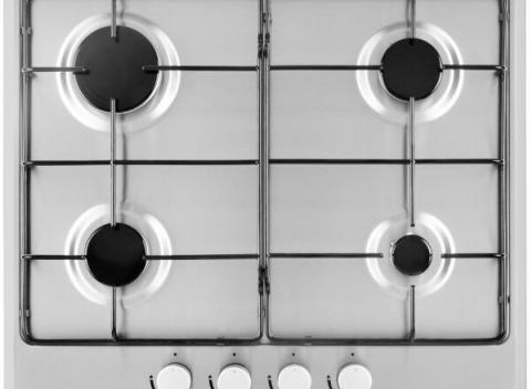 Beko HIMG je vstavaná plynová varná doska v antikorovom vyhotovení s integrovaným zapaľovaním a predným ovládaním.