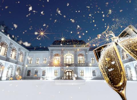 Vytiahnite svoje najkrajšie róby, pretože príchod nového roka si budete užívať honosne. Silvestrovská noc v kaštieli Gino Park Palace****. 