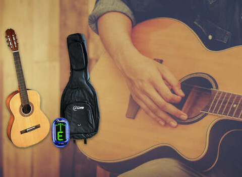 Set gitary, ladičky a obalu s dopravou až k vám domov zdarma (modely aj pre deti).