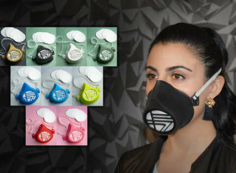 2 + 1 ZDARMA: Certifikované slovenské masky na viacnásobné použitie s vymeniteľnými filtrami.