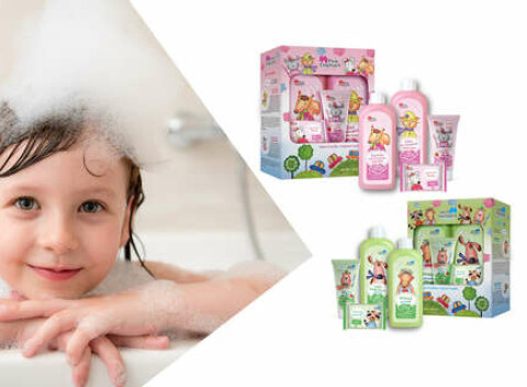 Detský kozmetický balíček pre chlapcov a dievčatá. Kúpanie či čistenie zubov bude hotové dobrodružstvo.