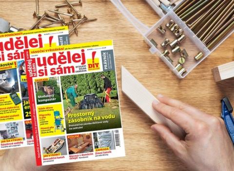 Ročné predplatné časopisu Udělej si sám. Predplatné pre všetkých domácich kutilov, s ktorým pôjde všetko od ruky.