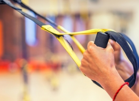 TRX PRO tréningová pomôcka pre krásne telo - možnosť prevziať osobne v Eurovea. Nepotrebujete žiadneho trénera a cvičiť môžete kdekoľvek. 