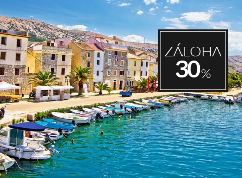 Vydajte sa za relaxom na čarovný chorvátsky ostrov Pag. Pobyt s polpenziou a bazénom v elegantnom hoteli Meridijan****. 
