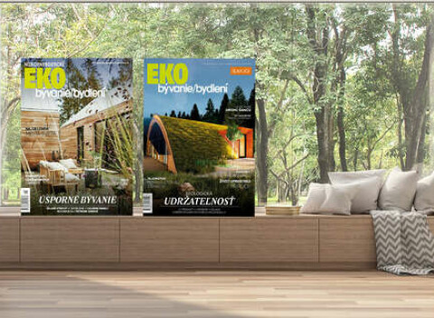 Časopis Nízkoenergetické EKO bývanie 2021 informácie o nových prístupoch, materiáloch a technológiách.