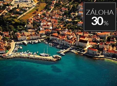 Dovolenka snov v malebnej dedinke na ostrove Brač, s ubytovaním v 100-ročnej vile Villa Skula**** s raňajkami a neobmedzeným bazénom. 