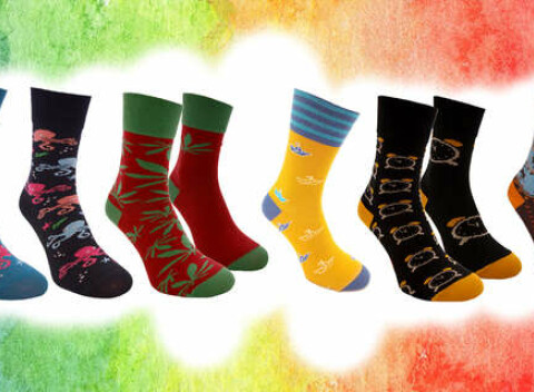 Atraktívne fashion ponožky pre pánov aj dámy značky Foxysoxy.