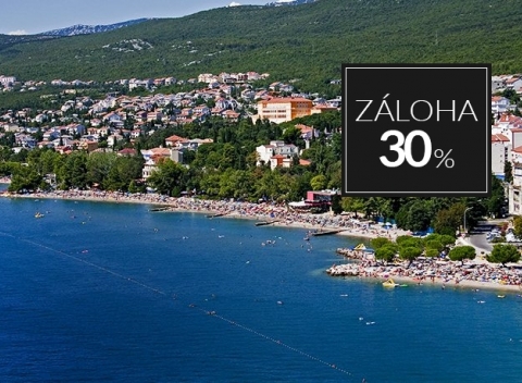 Vydajte sa za relaxom do malebnej chorvátskej Crikvenice. Pobyt v elegantnom Hoteli Vila Ružica***, blízko promenády a pláže, s polpenziou.