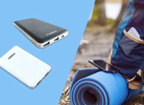 Powerbank ECG s kapacitou 5 000 alebo 10 000 mAh. Prvá pomoc pre vaše prístroje!