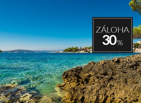 Pokojná dovolenka na chorvátskom ostrove Šolta s ubytovaním pre 4-6 osôb.