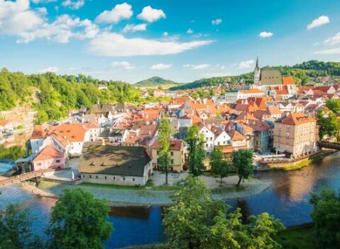 Rozprávkový Český Krumlov zo zoznamu UNESCO s pobytom vo vynovenom penzióne Golden Crown.