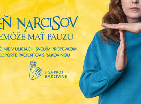 Deň narcisov nemôže mať pauzu - získajte virtuálny narcis a prispejte na dobrú vec.