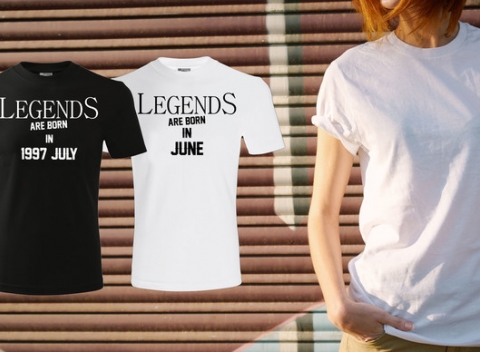 Tričko, ktoré dá vedieť každému, že ste LEGENDA. Dámske alebo pánske tričko zo 100 % bavlnky.