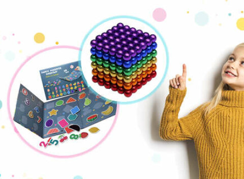 Rozvojové magnetické hračky pre šikovné deti - rozvíjaju nápaditosť, tvorivé myslenie, predstavivosť .