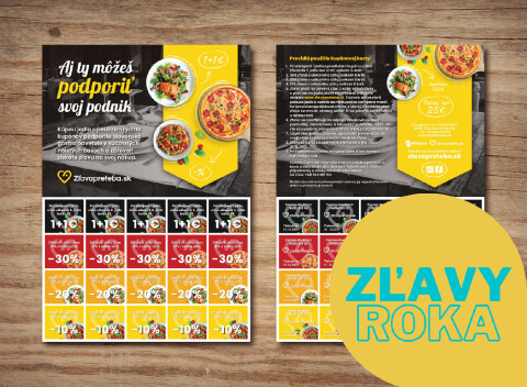 Kupónová karta Kysucké Nové Mesto a okolie - množstvo zaujímavých zliav do vašich reštaurácií.