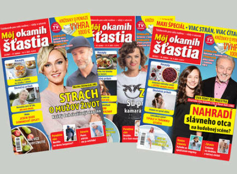 Polročné alebo ročné predplatné týždenníka Môj okamih šťastia.