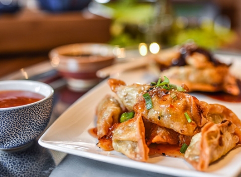 Pochutnajte si na pravom 2- až 5-chodovom menu s tradičnou japonskou gyozou.