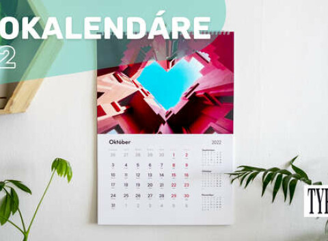 Zorganizujte si rok! Stolové a nástenné fotokalendáre s vlastnými fotkami od Typocon.