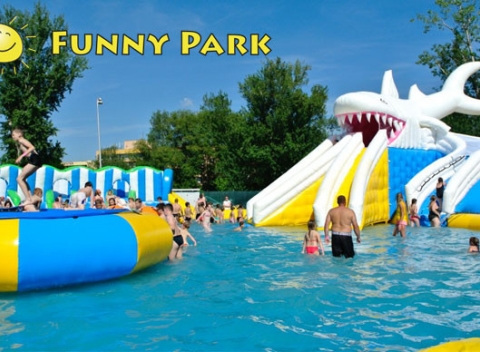 Celodenný vstup do aquaparku FUNNY PARK v Piešťanoch s najdlhšou šmykľavkou v strednej Európe.