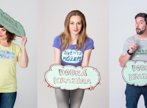 Kúpte si dobrotričko a tvorte s nami Dobrú krajinu. Dobrý pocit, že ste pomohli.