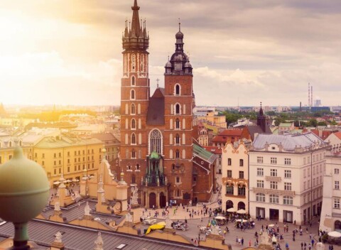 Romantický Krakov s ubytovaním v 3*Hotel Art & Garden Residence s raňajkami.