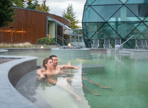 Sárvár: 5* Spirit Hotel Thermal Spa s termálnym wellness s 22 bazénmi + Saunový svet a polpenzia.