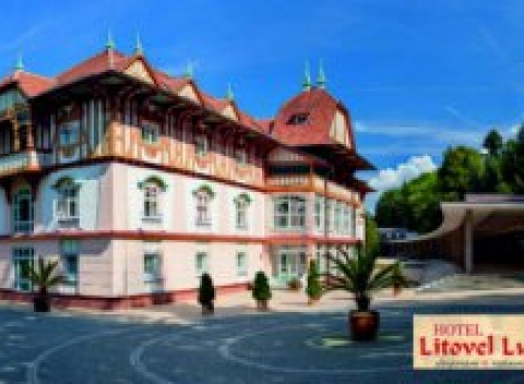 Oddychujte v najkrajších moravských kúpeľoch Luhačovice v Hoteli Litovel*** s polpenziou.