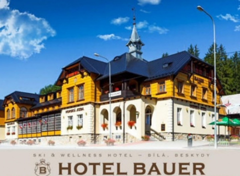 Dovolenka na Morave v hoteli Bauer *** v horskom údolí Biela s polpenziou a wellness.
