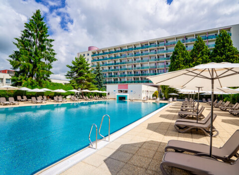 Romantika pre dvoch v kúpeľoch Dudince s plnou penziou a wellness.