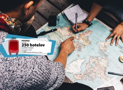 Poukaz na 2 noci pre dvoch do top 200 hotelov v celej Európe + raňajky.