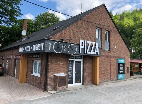 Akcia 1+1€ na jedlo v pizzerií Mlynček, Trenčianske Teplice.