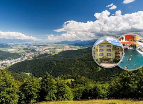 Jeseň v centre Liptova z pohodlia hotela Summit*** len pár krokov od vodného parku Bešeňová.